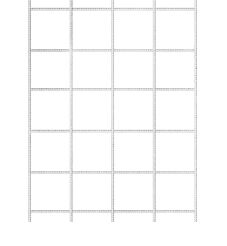 A cutting of galvanised mesh against a white background